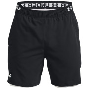 Pantaloncini da uomo Under Armour Vanish Woven 2in1 Sts nero Black/White