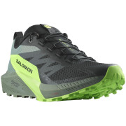 Scarpe da corsa da uomo Salomon Sense Ride 5 nero/verde Black