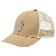 Berretto con visiera Cotopaxi Llama Trucker Hat marrone chiaro Desert