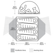 Tenda Big Agnes Copper Spur Hv UL4 2025