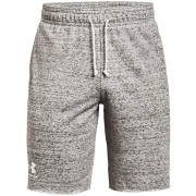 Pantaloncini da uomo Under Armour Rival Terry Short bianco OnyxWhite//OnyxWhite