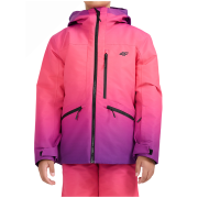 Giacca invernale per bambini 4F Technical Jacket F1199 Multicolour rosa Multicolour 3 Allover