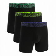 Boxer da uomo Under Armour M UA Perf Cotton 6in nero/blu BLK