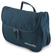 Borsa da toilette Pinguin Toilet bag L blu/grigio Petrol