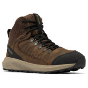 Scarpe da uomo Columbia Trailstorm Crest Mid Waterproof marrone Cordovan, Black