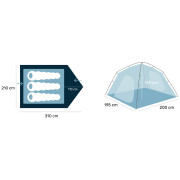 Tenda da trekking Zulu Dreamtime 3P