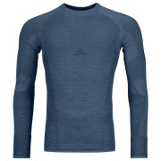 Maglietta da uomo Ortovox 230 Competition Long Sleeve M blu petrol blue