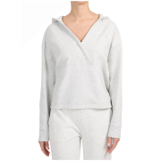Felpa da donna 4F Sweatshirt F2661 grigio chiaro Cold Light Grey Melange