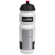 Bottiglia da ciclismo Just One Energy 5.0 750 ml bianco/nero