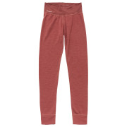 Pantaloni termici da donna Devold Signature Merino 230 Longs Wmn rosso MARSALA
