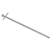 Picchetti per tenda Bo-Camp Rock peg - Tarzan 17cm 10x argento