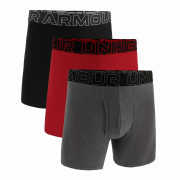 Boxer da uomo Under Armour M UA Perf Cotton 6in grigio/nero GRY