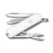 Coltello da tasca Victorinox Classic SD Colors bianco Falling Snow