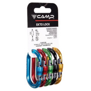 Set di moschettoni Camp Rack Pack Ekto Lock - 5 Pcs nero