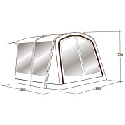 Annesso alla tenda Outwell Universal Awning Size 1