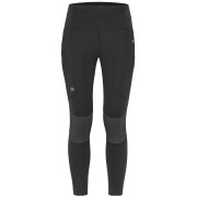 Leggings da donna Fjällräven Abisko Trekking Tights Pro W nero Black-Iron Grey