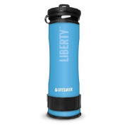 Bottiglia filtrante Lifesaver Liberty blu Blue
