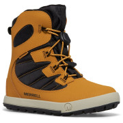 Scarpe da bambino Merrell Snow Bank 4.0 Wtpf marrone wheat/black