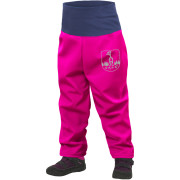 Pantaloni per bambini in pile Unuo Softshell rosa