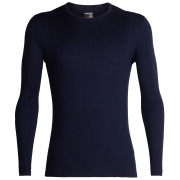 Maglietta da uomo Icebreaker Mens 200 Oasis LS Crewe blu scuro MidnightNavy