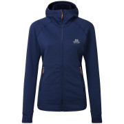 Felpa da donna Mountain Equipment W's Eclipse Hooded Jacket blu scuro MedievalBlue