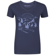 Maglietta sportiva da donna Alpine Pro Grema 2 blu scuro VINTAGE INDIGO VARIANTA PA