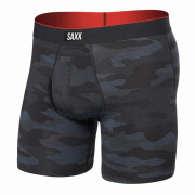 Boxer Saxx Multi-Sport Mesh Boxer Brief Fly grigio/nero remote camo-faded black