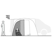 Tenda interna Easy Camp Inner Reine II.