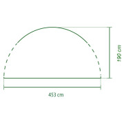 Estensione per tenda da campeggio Coleman Event Shelter Sunwall Door XL