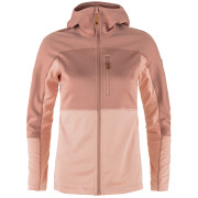 Giacca da donna Fjällräven Abisko Trail Fleece W rosa chiaro Chalk Rose-Dusty Rose