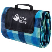 Coperta da picnic Aquawave Chequa Blanket blu BlueCheckqueredPrint