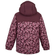 Giacca invernale per bambini Regatta Lofthouse Fig/Violet Leopard