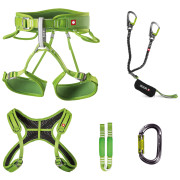 Set da ferrata Ocún Via Ferrata Twist+Chest Set verde Green