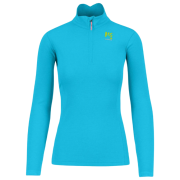 Felpa da donna Karpos Pizzocco W Half Zip azzurro Blue Atoll