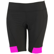 Pantaloncini da ciclismo per bambini Axon Nanook Jr nero/rosa