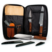 Set di coltelli GSI Outdoors Rakau Knife Set grigio Gray
