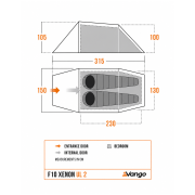 Tenda ultraleggera Force Ten Xenon UL 2