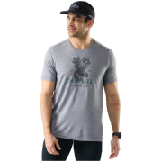 Maglietta funzionale da uomo Smartwool Men's Moose Mode Active Short Sleeve Gra