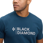 Maglietta da uomo Black Diamond M Mini Stacked Ss Tee