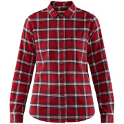 Camicia da donna Fjällräven Övik Flannel Shirt W rosso Deep Red