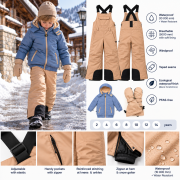 Pantaloni invernali per bambini DucKsday Bip Pants Londen