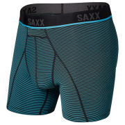 Boxer Saxx Kinetic Light-Compression Mesh Bb blu cool blue mini stripe