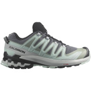 Scarpe da donna Salomon Xa Pro 3D V9 grigio/verde Quiet Shade / Lily Pad / Blue Haze