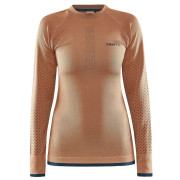 Maglietta sportiva da donna Craft Adv Warm Intensity Ls arancione Glow-Opal