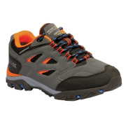 Scarpe da bambino Regatta Holcombe Low Jnr grigio/arancio Briar/Blzeor