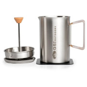 French press GSI Outdoors Glacier Stovetop JavaPress argento silver