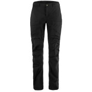 Pantaloni da donna Fjällräven Abisko Hybrid Trail Trousers W nero black