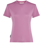 Maglietta sportiva da donna Icebreaker W Mer Core SS Tee rosa Deco