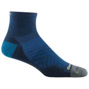 Calzini da uomo Darn Tough Run 1/4 Ultra-Lightweight blu eclipse