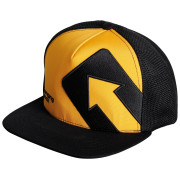 Berretto con visiera Singing Rock Snapback nero/giallo